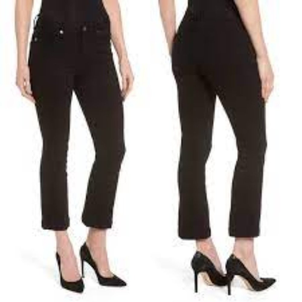 Good American Black Bootcut Jeans